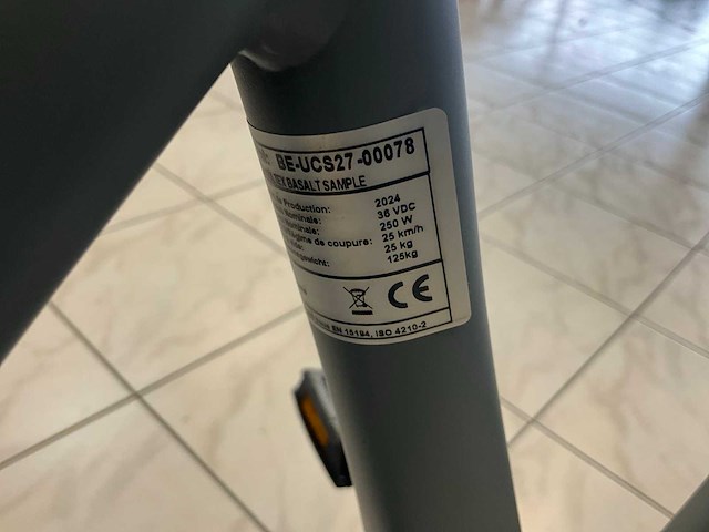 Eluxo voltex elektrische fiets ongebruikt - afbeelding 2 van  6