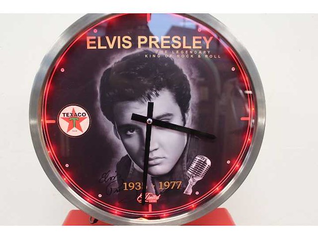 Elvis presley - benzinepomp kast - decorative object - afbeelding 5 van  6