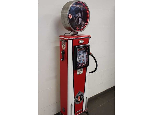 Elvis presley - benzinepomp kast - afbeelding 2 van  2