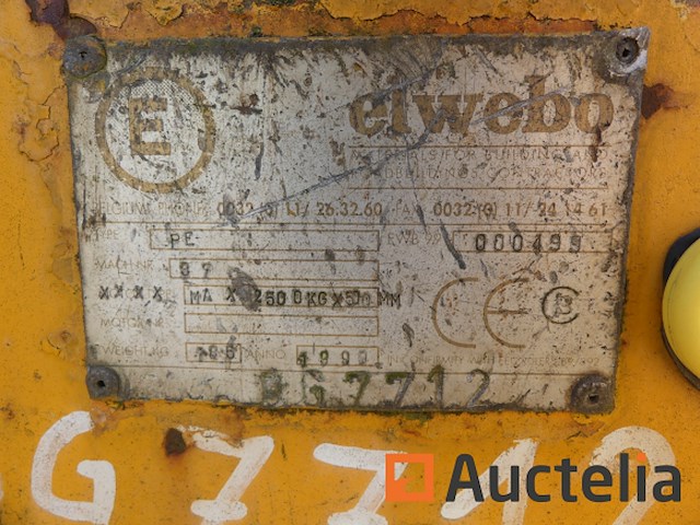 Elwebo pe palletheffer - afbeelding 7 van  9