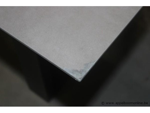 Ely tafelframe charcoal +keramisch blad - afbeelding 2 van  3