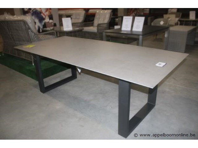 Ely tafelframe charcoal +keramisch blad - afbeelding 3 van  3