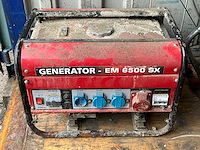 Em 6500 sx stroomgenerator - afbeelding 1 van  3