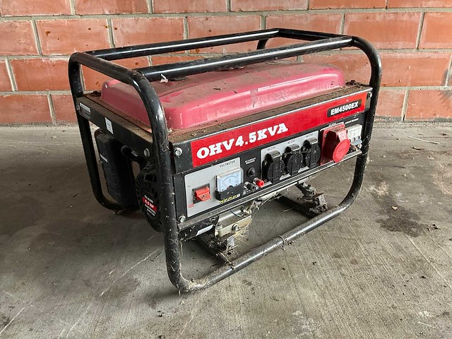 Em4500ex aggregaat - afbeelding 1 van  4