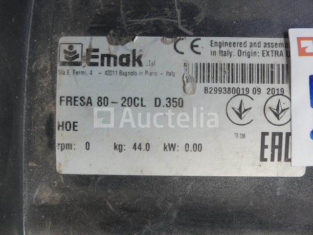 Emac fresa 80-20cl d.350 freesmachine - afbeelding 2 van  6