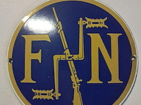 Emaille bord fn - afbeelding 1 van  2