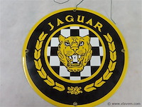 Emaille bord jaguar - afbeelding 2 van  3