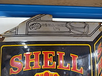 Emaille bord shell motor oil - afbeelding 2 van  4