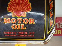 Emaille bord shell motor oil - afbeelding 4 van  4