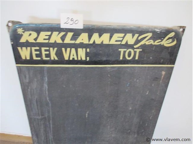 Emaille bord - afbeelding 2 van  3