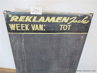 Emaille bord - afbeelding 2 van  3