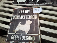 Emaille bord - afbeelding 1 van  1