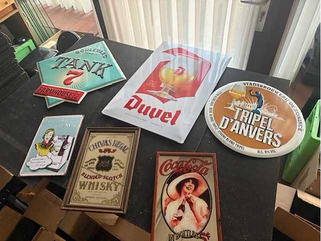 Emaille borden object - afbeelding 1 van  8