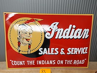 Emaille indian - afbeelding 1 van  1