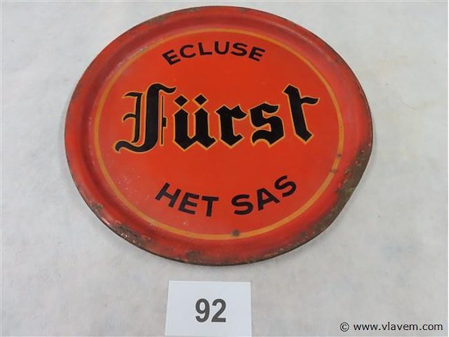 Emaille plateau - afbeelding 1 van  3