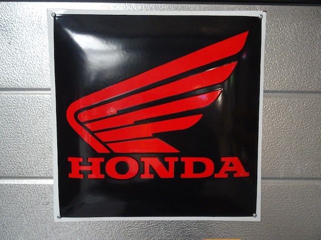 Emaille reclamebord honda - afbeelding 1 van  1