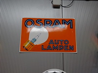 Emaille reclamebord osram - afbeelding 1 van  1