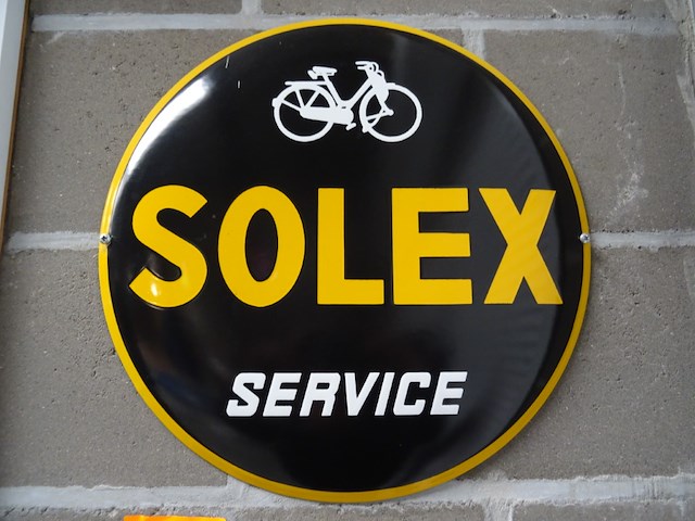 Emaille reclamebord solex - afbeelding 1 van  1