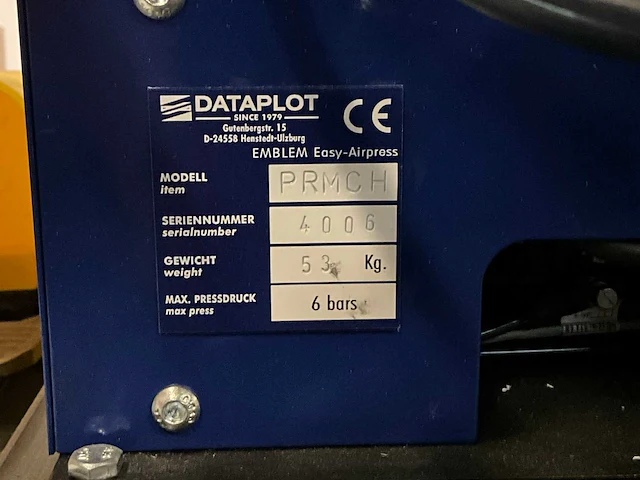 Emblem easy airpress prmch pneumatische zeilringpers - afbeelding 12 van  15