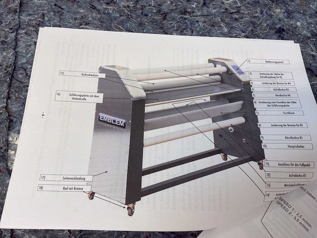Emblem expert 140 grafische industrie, overige / grootformaat lamineerder / lamineerder - afbeelding 3 van  13