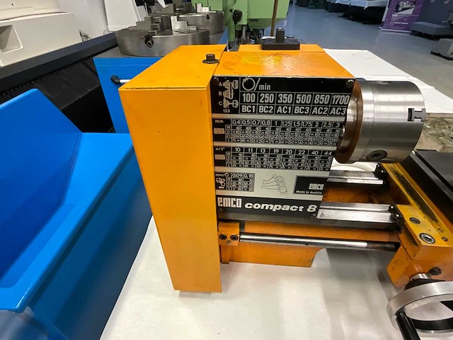 Emco - compact8 - bankdraaibank - afbeelding 2 van  8