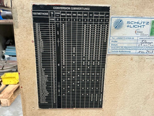 Emco test m4u-025 hardheidtester - afbeelding 3 van  4