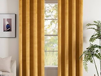 Emema verduisteringsgordijnen (oranje) - afbeelding 1 van  3