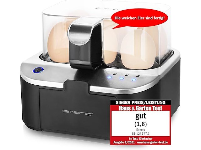Emerio talking egg cooker - afbeelding 1 van  5
