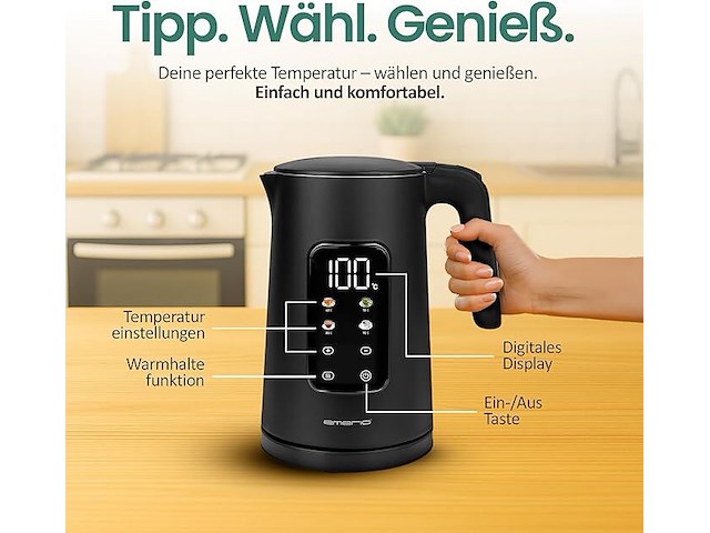 Emerio waterkoker - afbeelding 3 van  4