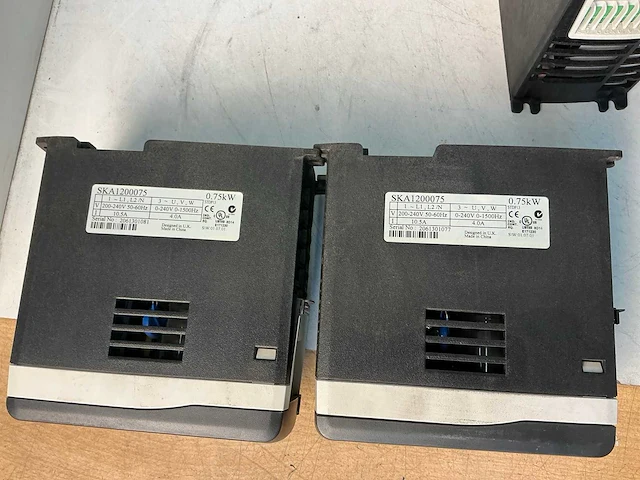 Emerson / control techniques frequentieregelaar (8x) - afbeelding 4 van  5