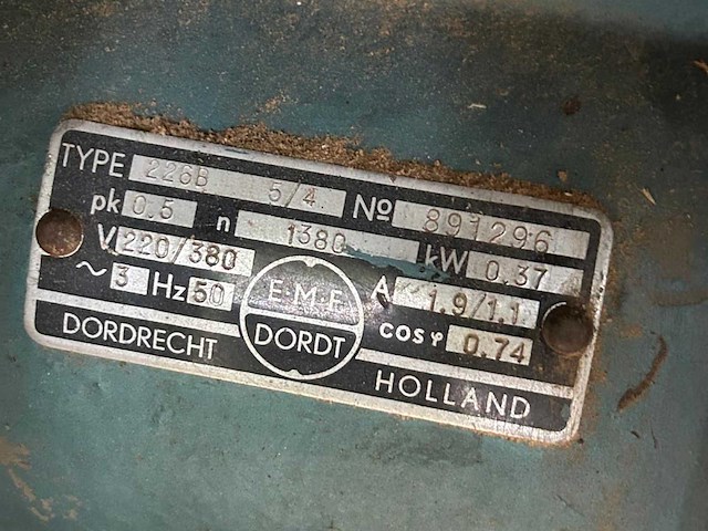 Emf dordt 226b zaagtafel - afbeelding 2 van  5