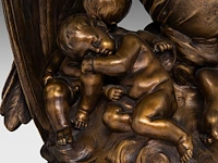 Émile andré boisseau (1842-1923), 'le crépuscule', patinated bronze on an onyx base, casted by thiebaut frères, paris the bronze: 42 cm. (16.53 in.), including the marble base: 46.5 cm. (18.30 in.) - afbeelding 9 van  10