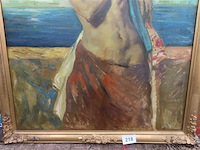 Emile baes (1879-1954) "jeune fille du maghreb" - afbeelding 9 van  11