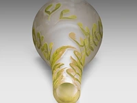 Emile gallé (1846-1904), a cameo glass 'leaves and pods' vase, signed to the body (1908-1920) 45 cm. (17.71 in.) - afbeelding 6 van  9