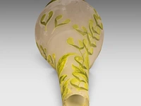 Emile gallé (1846-1904), a cameo glass 'leaves and pods' vase, signed to the body (1908-1920) 45 cm. (17.71 in.) - afbeelding 7 van  9