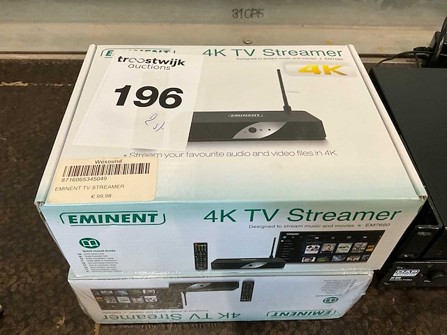 Eminent 4k tv streamer (2x) - afbeelding 2 van  2