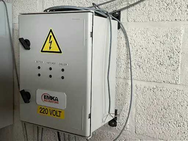 Emka - 2021 professionele broedmachine voor kippen 38.400st of fazanten 55.296st - afbeelding 19 van  29