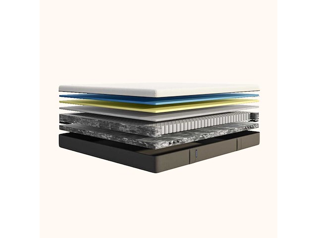 Emma hybride matras | traagschuim & pocketspoelen | 140x190 cm - afbeelding 5 van  7