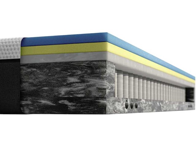 Emma hybride matras | traagschuim & pocketspoelen | 140x190 cm - afbeelding 6 van  7