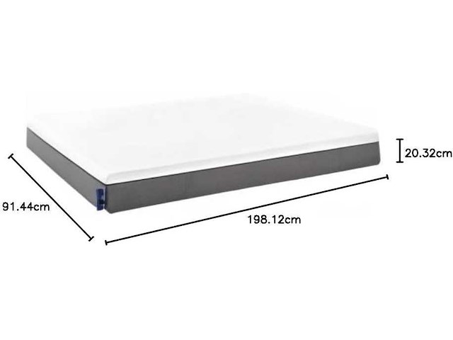 Emma original foam matras 90x200 cm - afbeelding 2 van  3