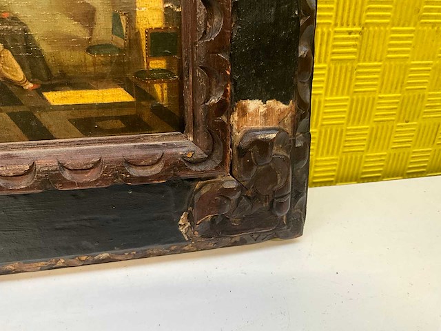 Emmanuel de witte antiek schilderij - afbeelding 3 van  6