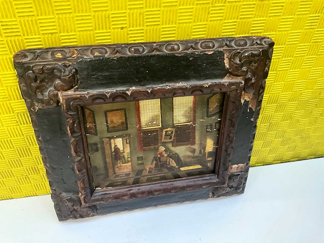 Emmanuel de witte antiek schilderij - afbeelding 4 van  6