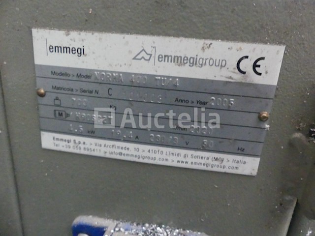 Emmegi norma 400 tu/4 dubbele kop kettingzaag - afbeelding 9 van  13