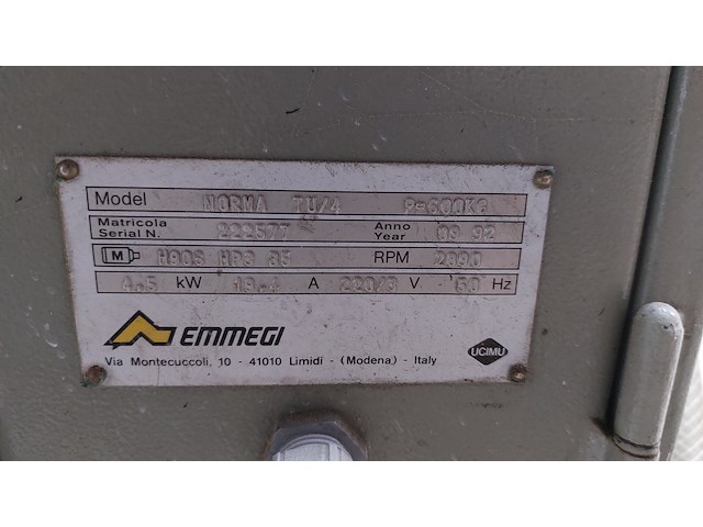 Emmegi norma tu/4 dubbelkops cirkelzaag - afbeelding 10 van  18