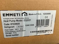 Emmeti eco hot water eq2021 warmtepompboiler - afbeelding 4 van  5