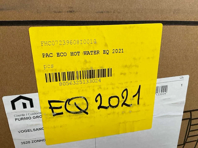Emmeti eco hot water eq2021 warmtepompboiler - afbeelding 5 van  5