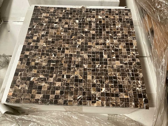 Emperador mozaïek tegel - afbeelding 1 van  3