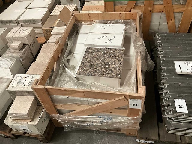 Emperador mozaïek tegel - afbeelding 2 van  3