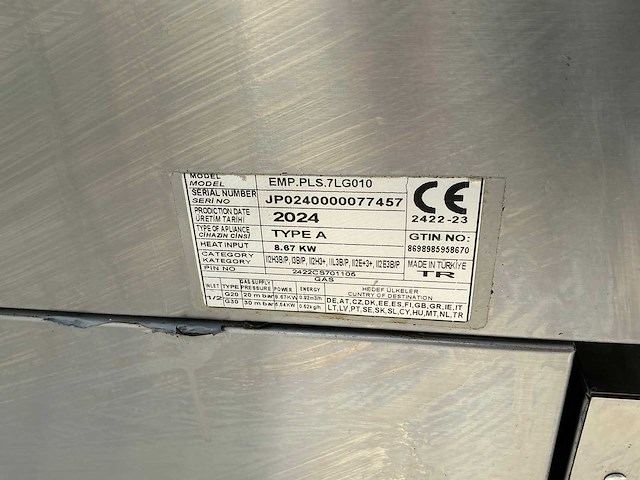 Emp.pls. 7lg010 - grillplaat - afbeelding 5 van  6