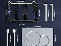 Empyreal toetsplaat voor wc - afbeelding 4 van  7